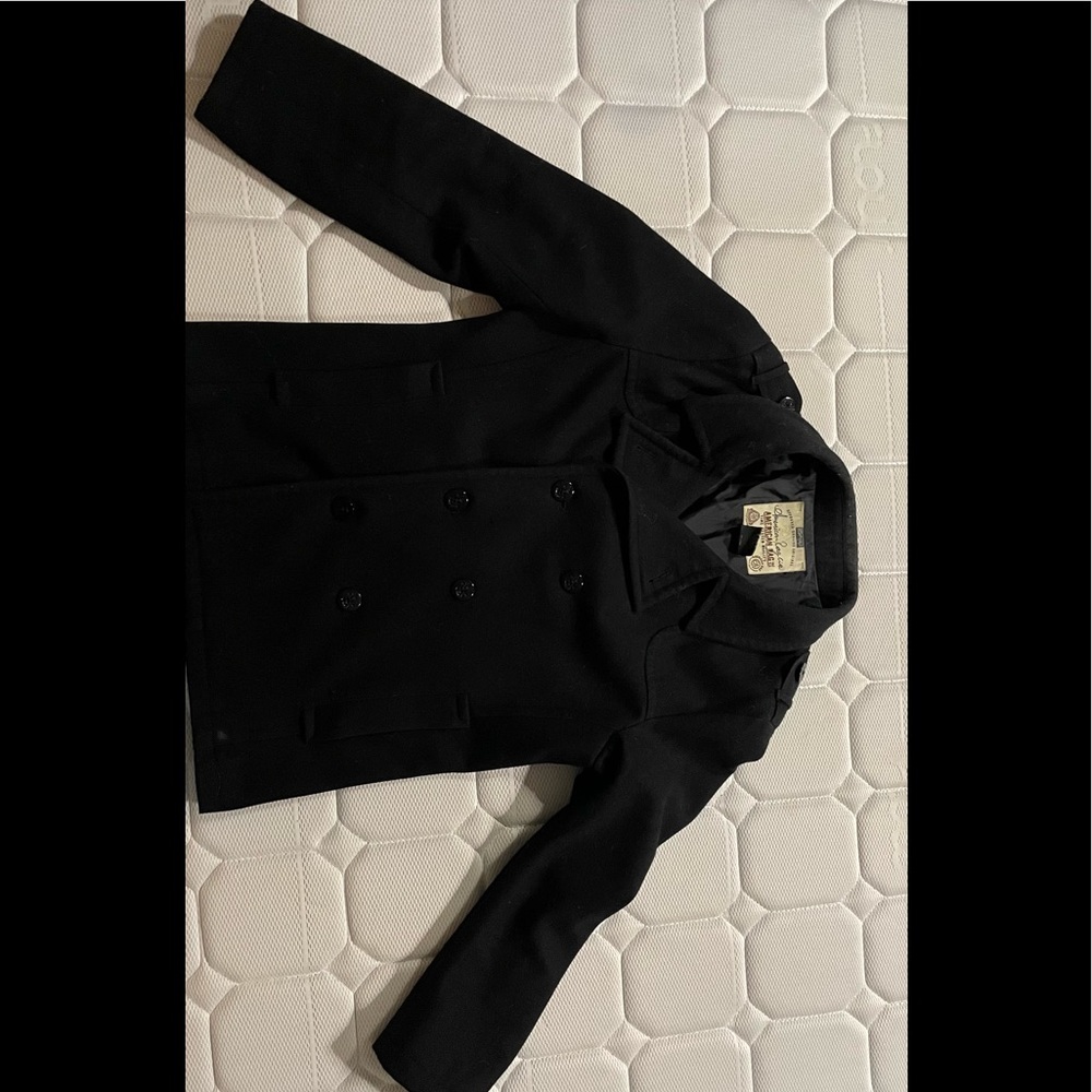 American rag wool peacoat.